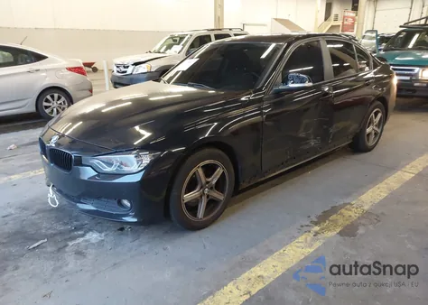 2014 BMW 320I из США, поврежденный, VIN WBA3B1C55EK132829